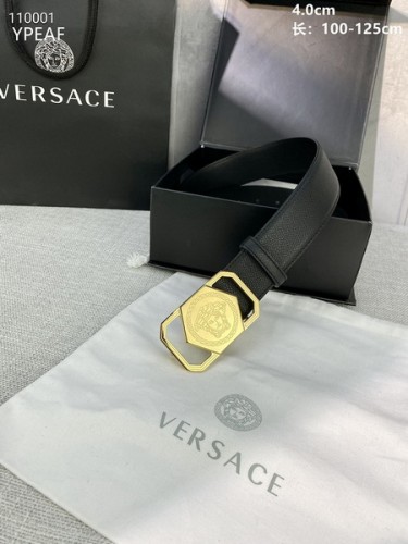 Super Perfect Quality Versace Belts(100% Genuine Leather,Steel Buckle)-937