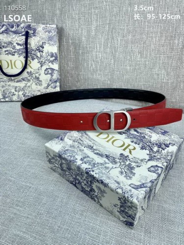 Super Perfect Quality Dior Belts(100% Genuine Leather,steel Buckle)-1088