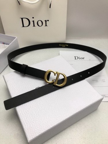 Super Perfect Quality Dior Belts(100% Genuine Leather,steel Buckle)-709