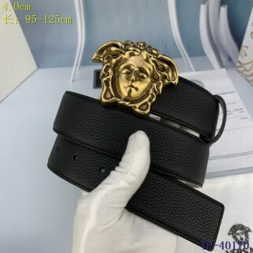 Super Perfect Quality Versace Belts(100% Genuine Leather,Steel Buckle)-1395
