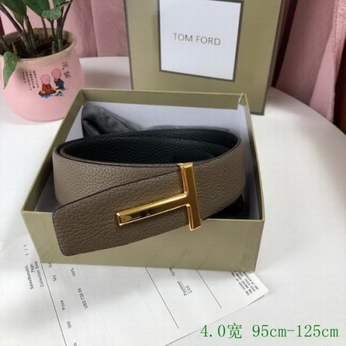 Super Perfect Quality Tom Ford Belts(100% Genuine Leather,Reversible Steel Buckle)-031