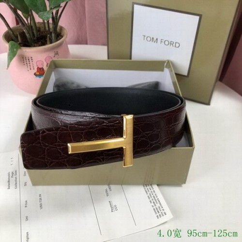 Super Perfect Quality Tom Ford Belts(100% Genuine Leather,Reversible Steel Buckle)-047