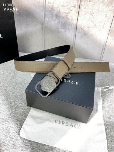 Super Perfect Quality Versace Belts(100% Genuine Leather,Steel Buckle)-935