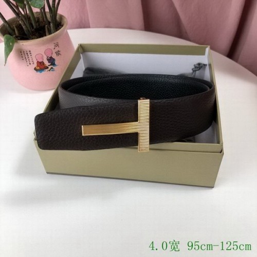 Super Perfect Quality Tom Ford Belts(100% Genuine Leather,Reversible Steel Buckle)-025