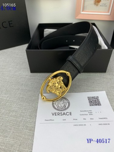 Super Perfect Quality Versace Belts(100% Genuine Leather,Steel Buckle)-1042