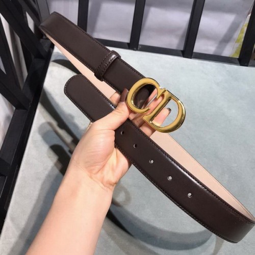 Super Perfect Quality Dior Belts(100% Genuine Leather,steel Buckle)-1008