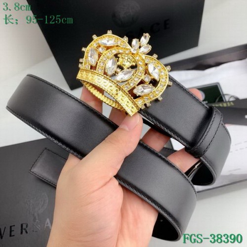 Super Perfect Quality Versace Belts(100% Genuine Leather,Steel Buckle)-1705