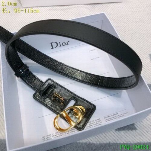 Super Perfect Quality Dior Belts(100% Genuine Leather,steel Buckle)-678