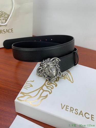 Super Perfect Quality Versace Belts(100% Genuine Leather,Steel Buckle)-1339