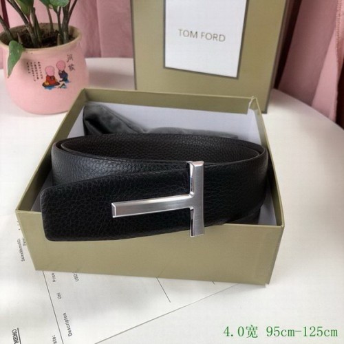 Super Perfect Quality Tom Ford Belts(100% Genuine Leather,Reversible Steel Buckle)-040