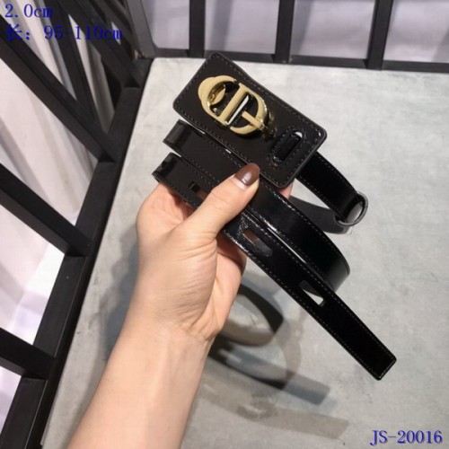 Super Perfect Quality Dior Belts(100% Genuine Leather,steel Buckle)-671