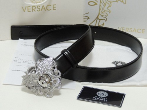 Super Perfect Quality Versace Belts(100% Genuine Leather,Steel Buckle)-847