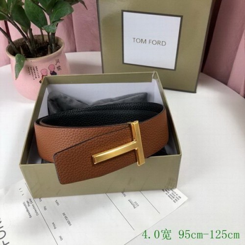 Super Perfect Quality Tom Ford Belts(100% Genuine Leather,Reversible Steel Buckle)-034