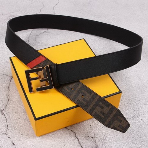 Super Perfect Quality FD Belts(100% Genuine Leather,steel Buckle)-310