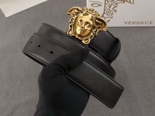 Super Perfect Quality Versace Belts(100% Genuine Leather,Steel Buckle)-1215