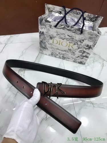 Super Perfect Quality Dior Belts(100% Genuine Leather,steel Buckle)-1079