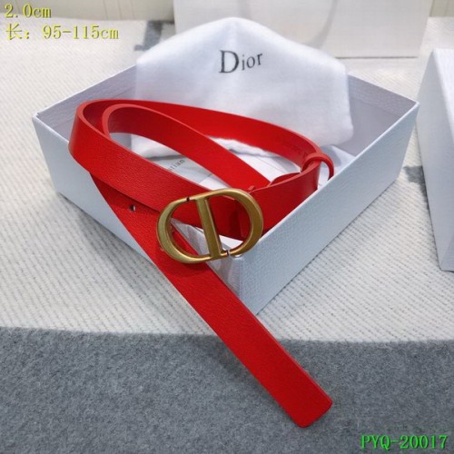 Super Perfect Quality Dior Belts(100% Genuine Leather,steel Buckle)-675