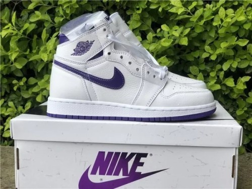 Authentic Air Jordan 1 High OG WMNS “Court Purple”