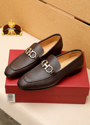 Ferragamo Men shoes 1：1 quality-337