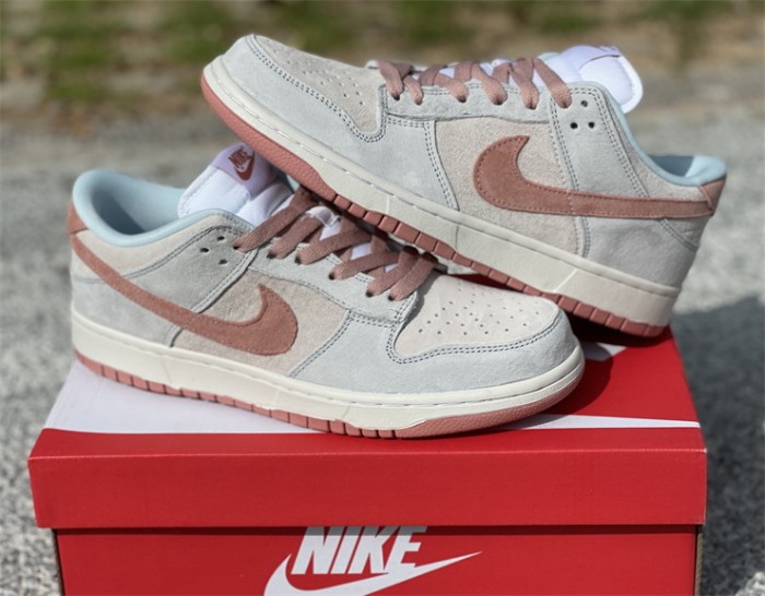 Authentic Nike Dunk Low Fossil Rose