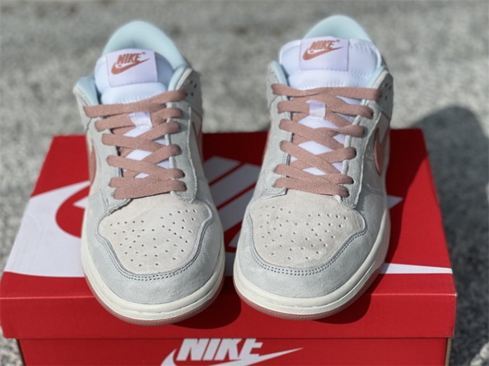 Authentic Nike Dunk Low Fossil Rose