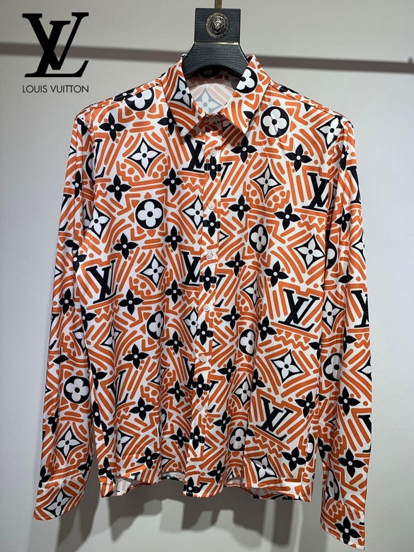 LV shirt men-349(S-XXL)