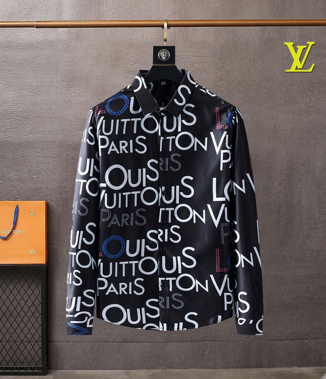 LV shirt men-259(M-XXXL)