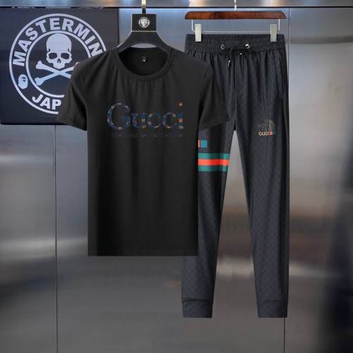 G short sleeve men suit-345(M-XXXL)