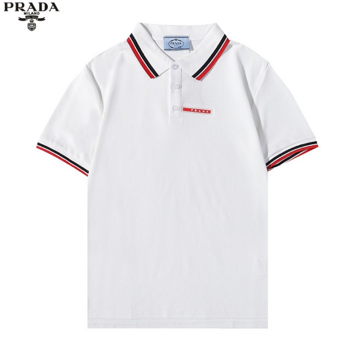 Prada Polo t-shirt men-075(M-XXL)