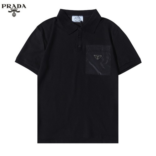 Prada Polo t-shirt men-074(M-XXL)