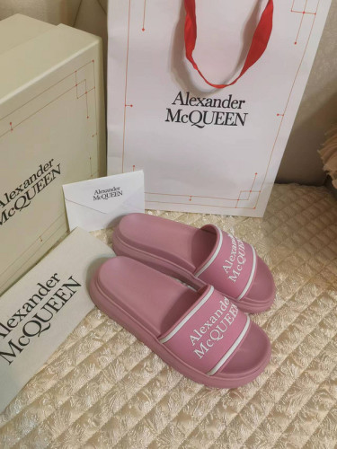Alexander McQueen women slippers 1：1 quality-024