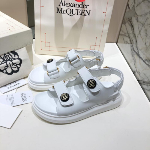 Alexander McQueen women slippers 1：1 quality-026