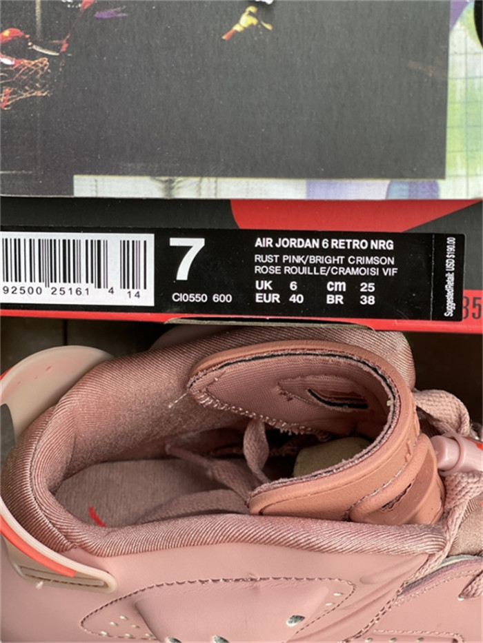 Authentic Air Jordan 6 “Aleali May” Women Size