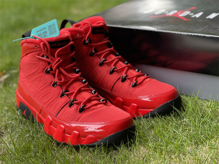 Authentic Air Jordan 9 “Chile Red”