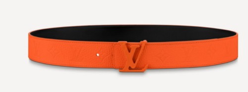 Super Perfect Quality LV Belts(100% Genuine Leather Steel Buckle)-4459