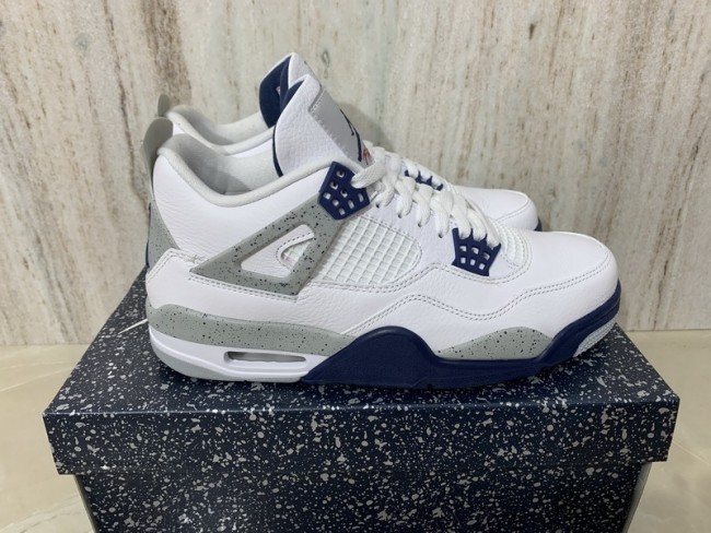 Authentic Air Jordan 4“Midnight Navy”