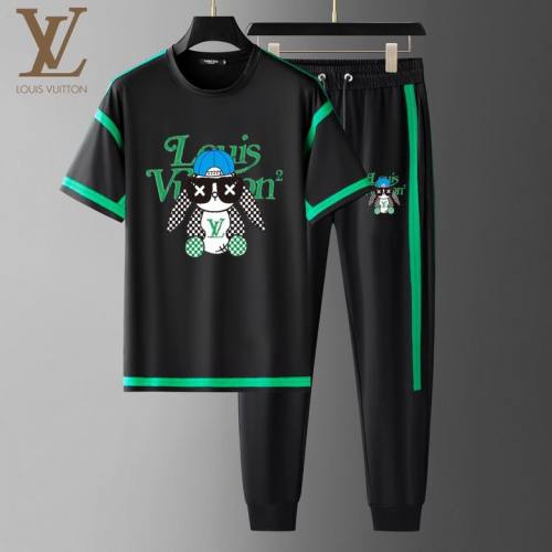 LV short sleeve men suit-155(M-XXXL)
