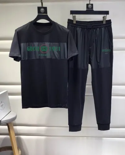 G short sleeve men suit-387(M-XXXL)