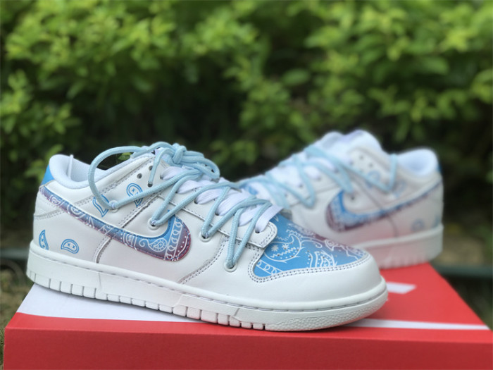 Authentic Nike Dunk Low White Custom Made