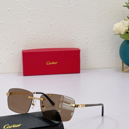 Cartier Sunglasses AAAA-884