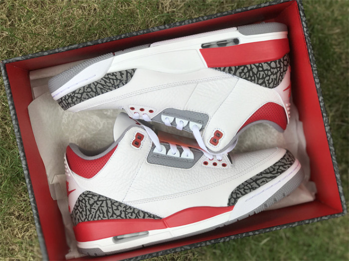 Authentic Air Jordan 3 OG “Fire Red”