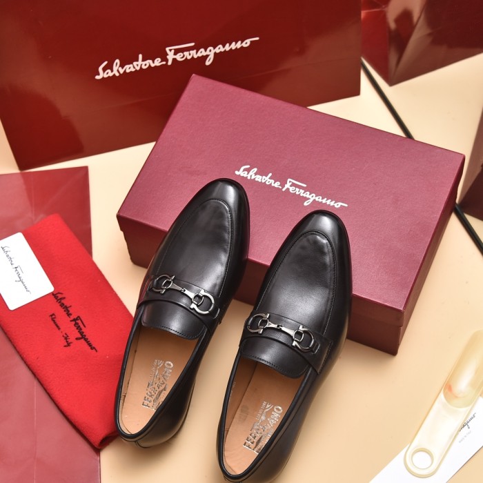 Ferragamo Men shoes 1：1 quality-370