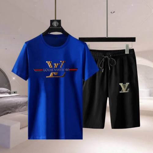LV short sleeve men suit-181(M-XXXXL)