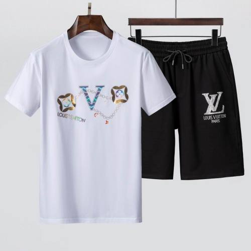 LV short sleeve men suit-174(M-XXXXL)