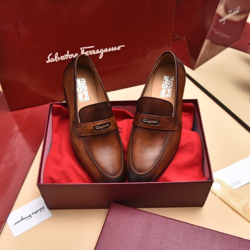 Ferragamo Men shoes 1：1 quality-365