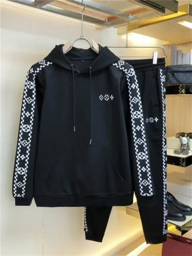 LV long sleeve men suit-444(M-XXXL)
