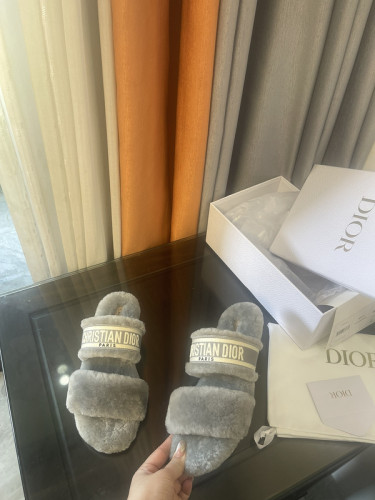 Dior women slippers 1：1 quality-190