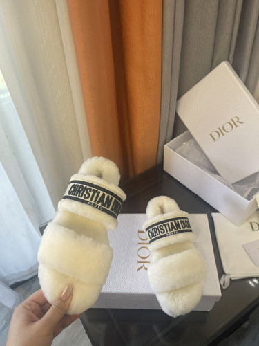 Dior women slippers 1：1 quality-192