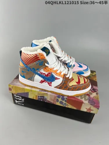 Nike Dunk shoes men high-131