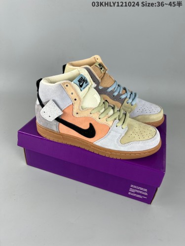 Nike Dunk shoes women high-139